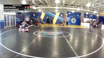 113 lbs Round 4 (8 Team) - Wyatt Mayfield, OutKast WC vs Hunter Wainwright, Panhandle Gator Dogs