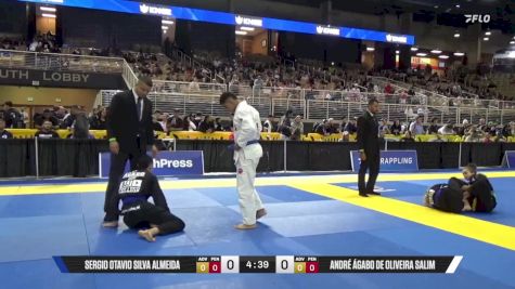 André Ágabo De Oliveira Salim vs Sergio Otavio Silva Almeida 2025 Pan Jiu Jitsu IBJJF Championship