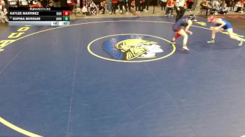 115 lbs Cons. Round 3 - Sophia Mussari, Unattached vs Kaylee Martinez, Unattached