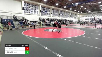 285 lbs Consi Of 8 #1 - Michael Gildea, New Canaan vs Joseph Ritchie, Windsor