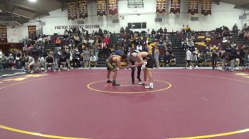 165 lbs Champ. Round 1 - Max Fortier, University (WV) vs Caden Mariola, Walsh Jesuit