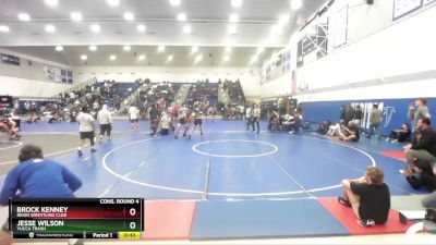 157 lbs Cons. Round 4 - Brock Kenney, Reign Wrestling Club vs Jesse Wilson, Yucca Trash