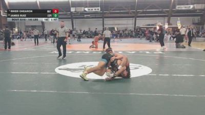 145 lbs Quarterfinal - Riker Ohearon, Mat Assassins vs James Ruiz, Esperanza High School