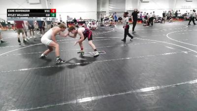 165 lbs Placement (4 Team) - Zane Bovenizer, West Forsyth Wrestling Club vs Ryley Williams, Reverence United White