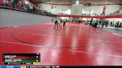 165 lbs Round 2 - Gabriel Esquibel, Northwest Eaton vs Gabe Claps, Katy Jordan