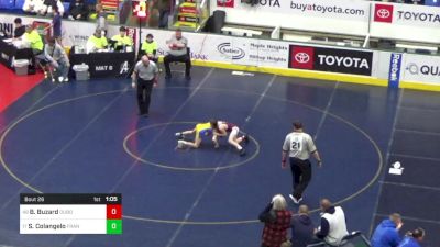 89 lbs Round Of 64 - Brycen Buzard, Dubois vs Salvatore Colangelo, Franklin Regional