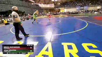 1 lbs Quarterfinal - Noah Holston, Liberty Bell vs Brock Gustaveson, Davenport