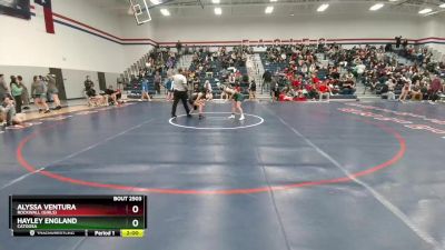 100 lbs 17th Place Match - Alyssa Ventura, Rockwall (Girls) vs Hayley England, Catoosa