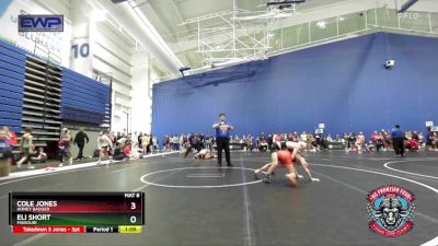 80 lbs Cons. Round 2 - Cole Jones, Honey Badger vs Eli Short, Missouri