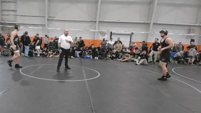 155 lbs Round 2 (10 Team) - Dylan Ilc, Lake WC vs Emmitt Thomas, Neighborhood Wrestling