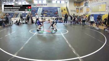 126 lbs Round 2 (8 Team) - Sebastian Gonzalez, Eagle Empire vs Draven Thompson, VSUS Athletics RTC