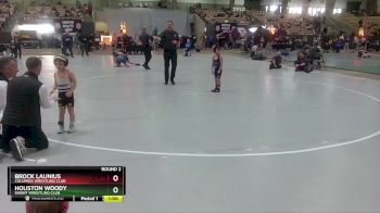 50 lbs Round 2 - Houston Woody, Rabbit Wrestling Club vs Brock Launius, Columbia Wrestling Club