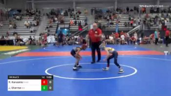 52 lbs Prelims - Ryder Kanaskie, Buffalo Valley Wrestling Club Elem vs Jaisen Sharma, Team 922