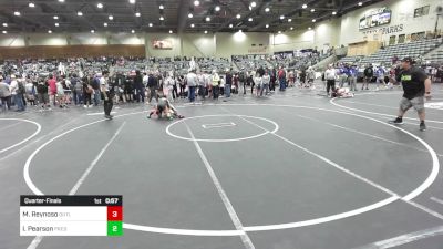 89 lbs Quarterfinal - Max Reynoso, Outlaws WC vs Isaac Pearson, Predators WC