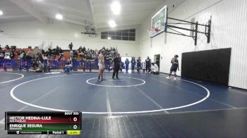 190 lbs Champ. Round 2 - Enrique Segura, Redwood vs Hector Medina-Lule, Dos Pueblos