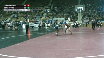 6-7A 120 Champ. Round 1 - Tabitha James, Central vs Sofia Robles, Enterprise HS
