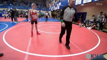 140 lbs Quarterfinal - Rylan Harvey, Prague vs Nolan Smith, Dark Cloud Wrestling Club