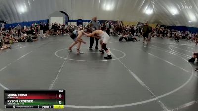 160 lbs Round 4 (8 Team) - Kyson Kroeger, Killer Elite vs Quinn Mosh, FORGE