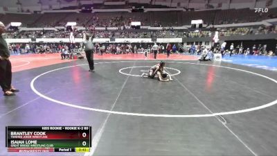 Rookie K-2 60 Semifinal - Isaiah Lome, Great Bridge Wrestling Club vs Brantley Cook, Twisted Joker Wrestling