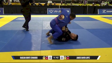 James David Lopez vs RaSean Donte Edwards 2025 Pan Jiu Jitsu IBJJF Championship