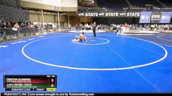 84 lbs Semifinal - Tristan Guarnes, Mat Demon Wrestling Club vs Cato Rickel-Cruz, Team Aggression Wrestling Club