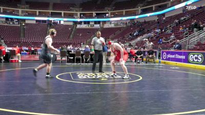 285 lbs Consi 1 - Sage Burkett, Punxsutawney vs Ian Wysocki, South Western