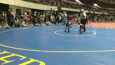 K-2 44 Round 1 - Camden Williams, Savage Lockdown Wrestling Club vs Daniel Klymyuk, Warmup Gang Wrestling Club