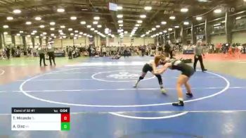 114 lbs Consi Of 32 #1 - Taylor Miranda, FL vs Ashley Diaz, NY