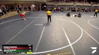 145 Championship Bracket Cons. Round 3 - Kellen Burger, Rochester Mayo vs Ethan Mangowi, Farmington