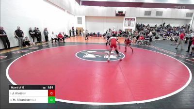 138 lbs Round Of 16 - Jack Alves, Bridgewater-Raynham vs Marco Albanese, Melrose