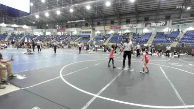 72 lbs Rr Rnd 3 - Aaliyah Gutierrez, Pomona Elite vs Kyra Smallwood, South Central Punishers