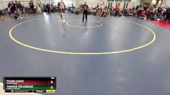 138 lbs Champ. Round 2 - Tyler Coats, Fossil Ridge vs Thomas Velasquez, Pueblo County