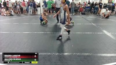 80 lbs Round 4 (6 Team) - Braden LaRoche, Moser`s Mat Monster vs Brayden DeJesus, Ruthless