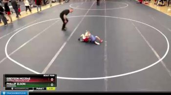 49 lbs 1st Place Match - Greyson McCrae, Hastings Wrestling Club vs Phillip Elson, Minnesota