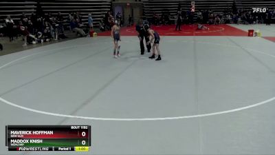 54 lbs Cons. Round 1 - Maverick Hoffman, New Ulm vs Maddox Knish, WEM/JWP