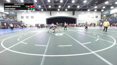 174 lbs Cons. Round 1 - Aiden Knight, Montevallo vs Shemar Barthelus, St. Thomas University