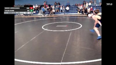 165 lbs Cons. Round 2 - Caleb Durr, Augustana (SD) vs Simon Arredondo, Concordia (Neb.)