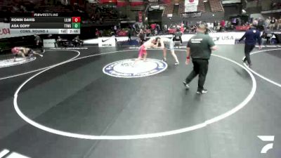 Cons. Round 4 - Ronin Davis, Lion Of Judah Wrestling Academy vs Asa Goff, Team Thunder Wrestling Club