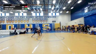 132 lbs Champ. Round 1 - Javin Taylor, Boca Raton Community H S vs ANGEL LEGRAND, Cypress Creek H S