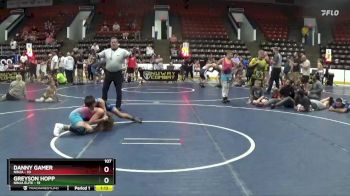 107 lbs Round 4 (6 Team) - Danny Gamer, Ninja vs Greyson Hopp, Ninja Elite