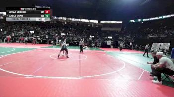 164 lbs Cons. Round 4 - Lukas Leidigh, NAP2 vs Gable Dean, ELR1