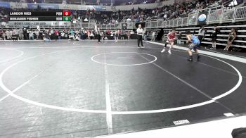 120 lbs 5th Place - Landon Ries, Premier vs Benjamin Fisher, Hurricane Wr Ac