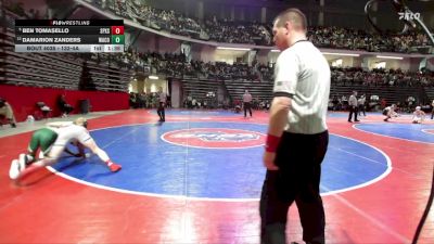 132-4A Champ. Round 1 - Ben Tomasello, St Pius X School vs Damarion Zanders, Ware County