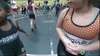 130 lbs Rr Rnd 3 - Jaelee Jo Baca, Cowboy Wrestling Club vs Giselle Bailey, Midwest City Bombers Youth Wrestling Club