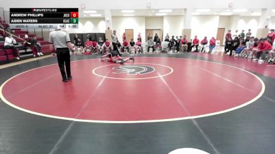 157 lbs Semis & 3rd Wb (16 Team) - ANDREW PHILLIPS, Jackson County vs Aiden Waters, Glynn Academy