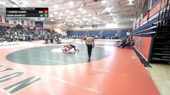 141 lbs Champ. Round 2 - Casper Caizzo, Ohio Northern vs Adom Sharpley, John Carroll University