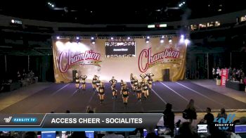 Access Cheer - Socialites [2022 L4 Senior] 2022 CCD Champion Cheer and Dance Grand Nationals