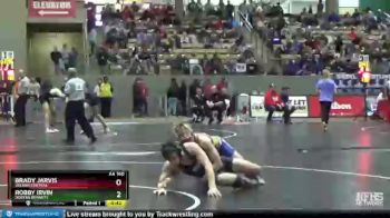 AA 160 lbs Cons. Round 2 - Brady Jarvis, Wilson Central vs Robby Irvin, Dobyns Bennett