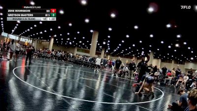 113 lbs Round 5 (6 Team) - Greyson Masters, AR- 15 vs Zeke Bourgeois, Indy WC