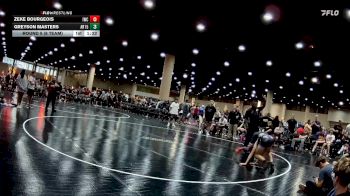 113 lbs Round 5 (6 Team) - Greyson Masters, AR- 15 vs Zeke Bourgeois, Indy WC